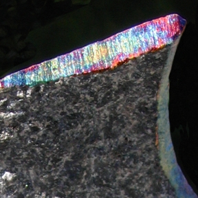 Gilded Granite/Chemical Patina
