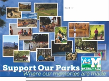 Parks Yes on M Postcard 2